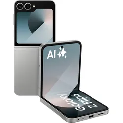 SAMSUNG Smartphone "Galaxy Z Flip 6", silber, 256 GB, Mobiltelefone, AI-Funktionen