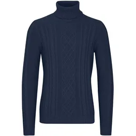 11 Project Rollkragenpullover Blau XXL