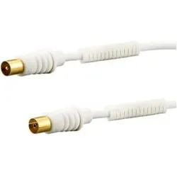 E+P Elektrik Antennenkabel 5m ws Gold AB205G