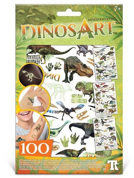 DinosArt Temporäre Tattoos - Spaß für Kinder ab 7 Jahren