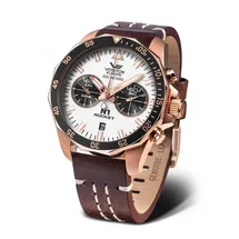Vostok Europe Rocket N1 Chronograph Leder 46 mm 6S21-225B619