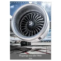 Calvendo Flugzeuge aus aller Welt (Wandkalender 2026 DIN A4