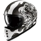 HJC Helmets V60 Flame Schwarz/Weiss S