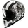 HJC Helmets V60 Flame Schwarz/Weiss S