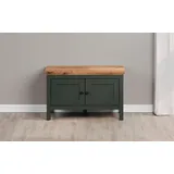 Home Affaire Schuhbank »Vienna«, (1 St.), Matt, hellbraun Echtholzoptik, Schuhschrank ca 77 cm