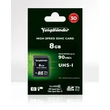 Voigtländer High-Speed SDHC 8GB UHS-I Cl10, U1, V10 (90/12 MB/s)