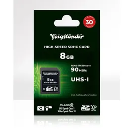Voigtländer High-Speed SDHC 8GB UHS-I Cl10, U1, V10