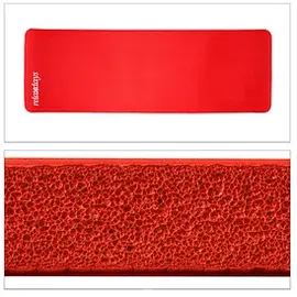 Relaxdays Yogamatte rot 60,0 x 180,0 x 1,0 cm