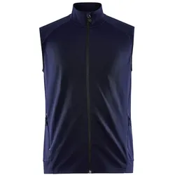Craft Sport-Weste ADV Unify (Recyclingpolyester, bequeme und elastiche Passform) navyblau Herren