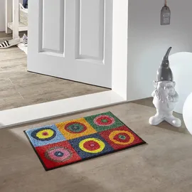 Wash+Dry Wash & Dry Fußmatte Sergej 40 x 60 cm Polyamid Bunt