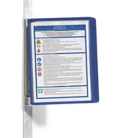 Durable 591407 Sichttafel Dunkelblau (B x H x T)