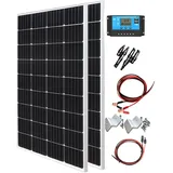 Solarmodule, 200W Leistung, Photovoltaik-Technologie, 12V24V400W-Kit