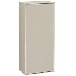 Villeroy und Boch Finion Seitenschrank F56000HH 41,8x93,6x27cm, Anschlag links, Sand Matt Lacquer