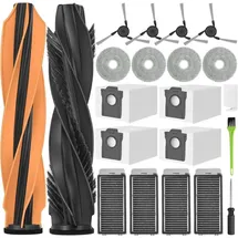 RUKHOOL L40s Pro Ultra Zubehör für Dreame X50 Ultra Complete/ L40s Pro Ultra Ersatzteile 2 Hauptbürsten 4 Stau...