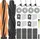 RUKHOOL L40s Pro Ultra Zubehör für Dreame X50 Ultra Complete/ L40s Pro Ultra Ersatzteile 2 Hauptbürsten 4 Stau...
