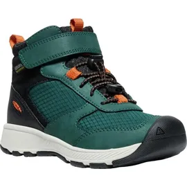 Keen Skua Mid WP Wanderschuhe Schwarz/Türkis 27