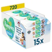 Pampers Harmonie Aqua Paw Patrol feuchte Feuchttücher für Kinder
