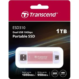 Transcend ESD310P 1TB, USB-A 3.1/USB-C 3.1 (TS1TESD310P)