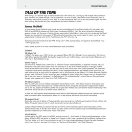 HAL LEONARD Play Like Metallica: The Ultimate Guitar Lesson