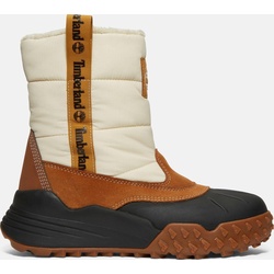 Timberland Womens Moriah Range Pull On Waterproof INS ecru 7.5 Wide Fit