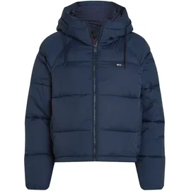 Tommy Jeans Damen, Pufferjacke Warm, blau (Dark night navy), S - S