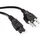Value Strom Anschlusskabel [1x T12 Stecker - 1x IEC-Buchse] 1 m