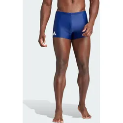 Solid Boxer-Badehose dunkelblau|WEISS L