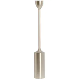 Light & Living Kerzenständer Velez Metall Silber