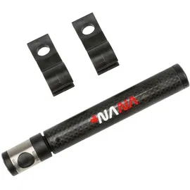 Barbieri Nana Carbon Minipumpe - 142 Psi - rot, schwarz