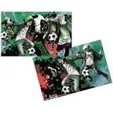 Herma Schreibtischunterlagen Street Soccer Karton 55,0 x 35,0 cm, 3 St.