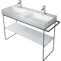 Duravit Metallkonsole 126,5 x 45,1 cm Schwarz Matt