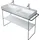 Duravit Metallkonsole 126,5 x 45,1 cm Schwarz Matt