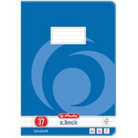 Herlitz 3323706 Schulheft A4 (Lineatur 38) 16 Blatt, 10er Packung