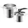Orion Profi Duo 2-tlg. 7 l + 4 l Edelstahl