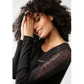 KangaROOS Langarmshirt in schwarz | Gr.: 36/38,