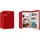 Amica VKS 15620-1 Retro-Kühlschrank (120 l, 875 mm hoch, Rot)