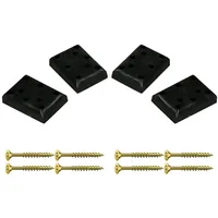 Mr. Deko Strandkorb PE Gleiter 4er Set
