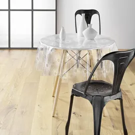 douceur d ́intérieur Tischdecke Douceur d'intérieur Ø 140 cm Transparent