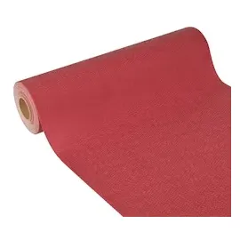 Papstar STARPAK Tischläufer soft selection plus bordeaux 40,0 cm x 24,0 m, 1 Rolle