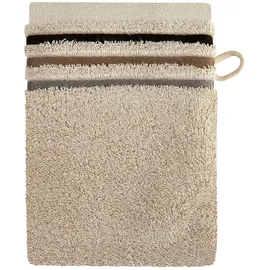 SCHIESSER Skyline Color Waschhandschuh  5 x 16 x 22 cm beige