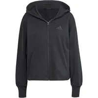 Adidas All Szn French Terry Loose Reißverschlusspullover - black
