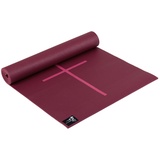 Yogistar Yogamatte Plus Alignment bordeaux