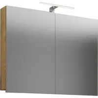 VCM VCM, Spiegelschrank, HxT: 59,2 x 12 cm -