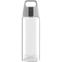 Sigg Trinkflasche - Total Color ONE Transparent - Für Kohlensäurehaltige Getränke Geeignet - Spülmaschinenfest - Auslaufsicher - Leicht - BPA-frei - Transparent - 0,6L