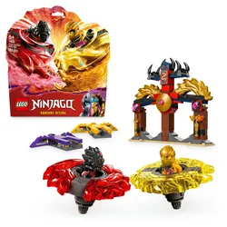 LEGO NINJAGO Drachen-Spinjitzu Battle Pack - Ninja Spielzeug 71826