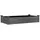 vidaXL Hochbeet mit Einsatz 120 x 60 x 25 cm Grau