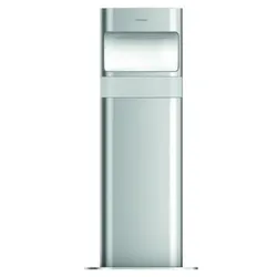 Theben 1020905 LED-Poller-Leuchte (kurz) mit Bewegungsmelder für Bodenmontage, 8, 5 Watt, aluminium theLeda D B AL