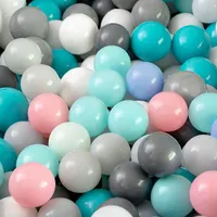 Home Deluxe - Spielbälle Spin Pastellfarbe, 360 Stück I Babybälle Kugelbad Plastikbälle