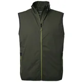 KILLTEC Softshell Weste 2-Lagen Funktionsweste in Olive | Gr.: XXL