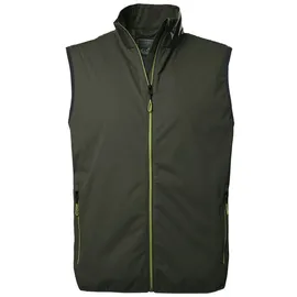KILLTEC Softshell Weste 2-Lagen Funktionsweste in Olive | Gr.: XXL